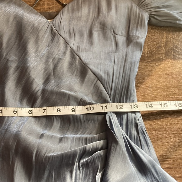 EUC Lovers + Friends Gia Mini Slate Blue Dress XXS - Picture 7 of 11